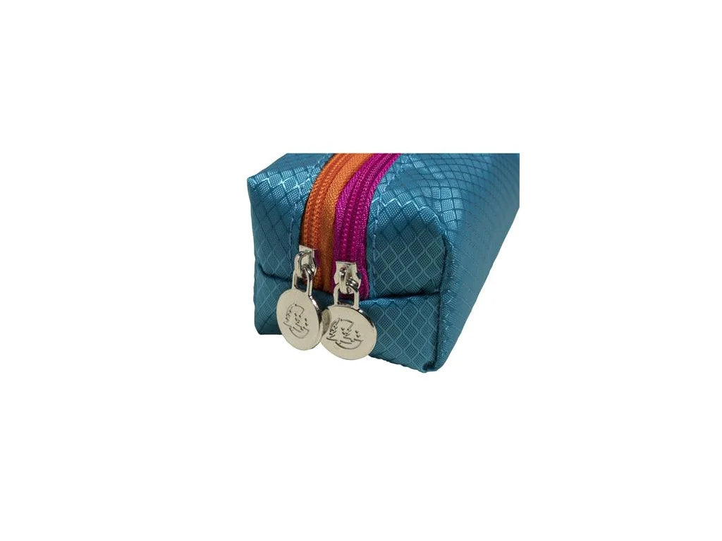 Exacompta Double Compartment Pencil Case - CHOOSE COLOR