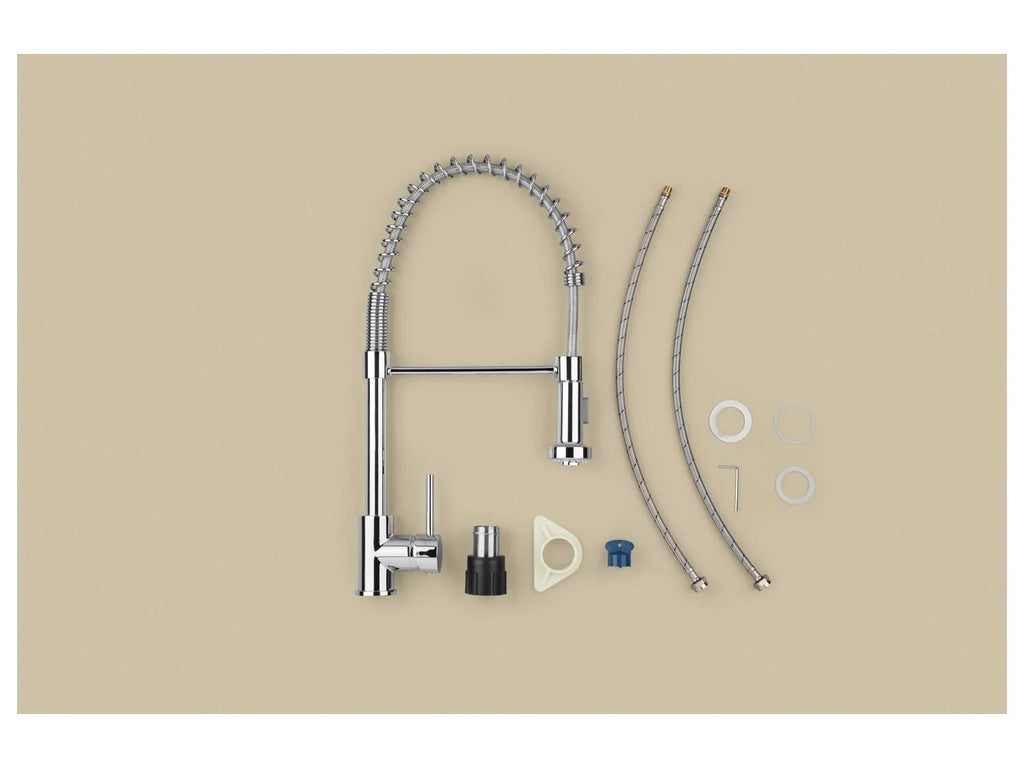 LIVARNO® LIV & BO Kitchen mixer tap with retractable spring