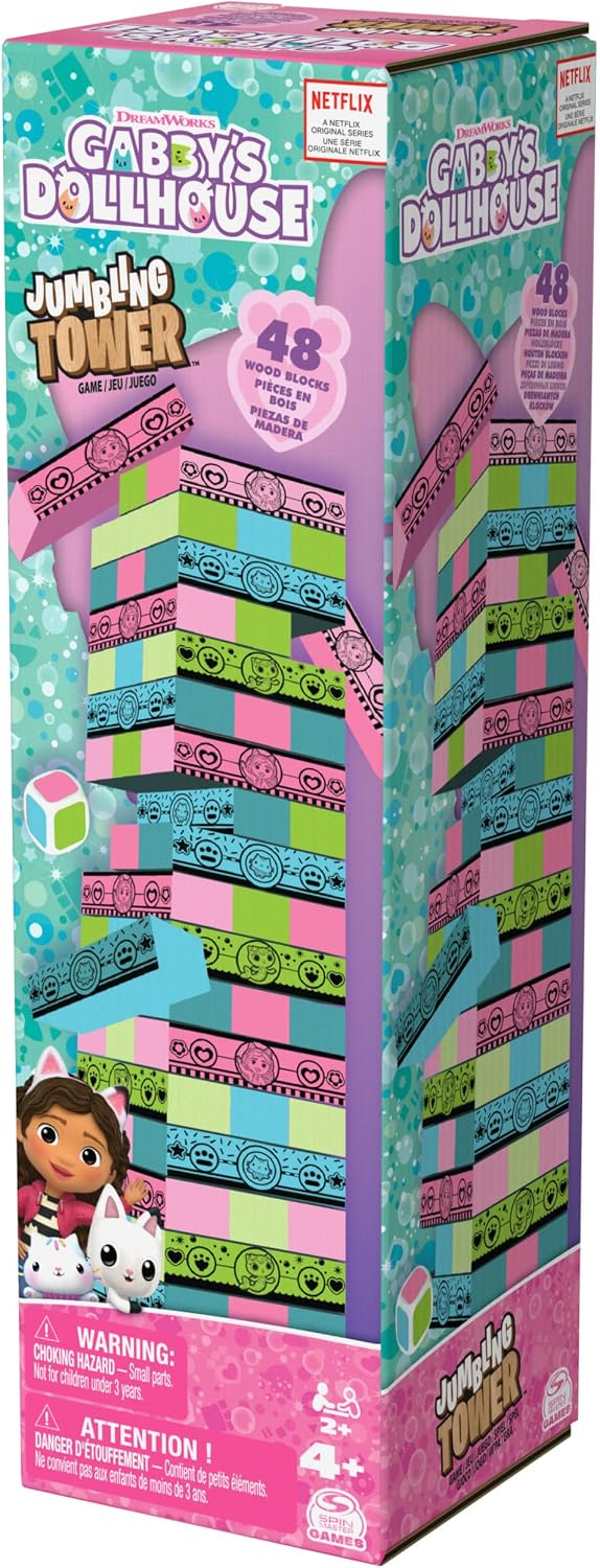 Spin Master Gabbys Dollhouse: Jumbling Tumbling Tower