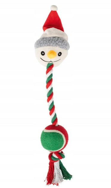 Zoofari SNOWMAN Teether Dog Toy - GIFT FOR YOUR PET