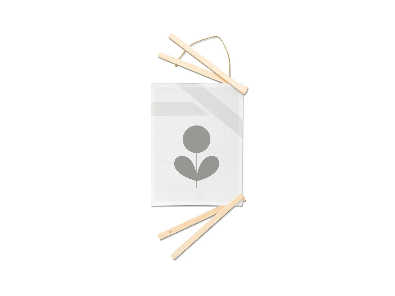 LIVARNO HOME Magnetic wooden frame - Flower