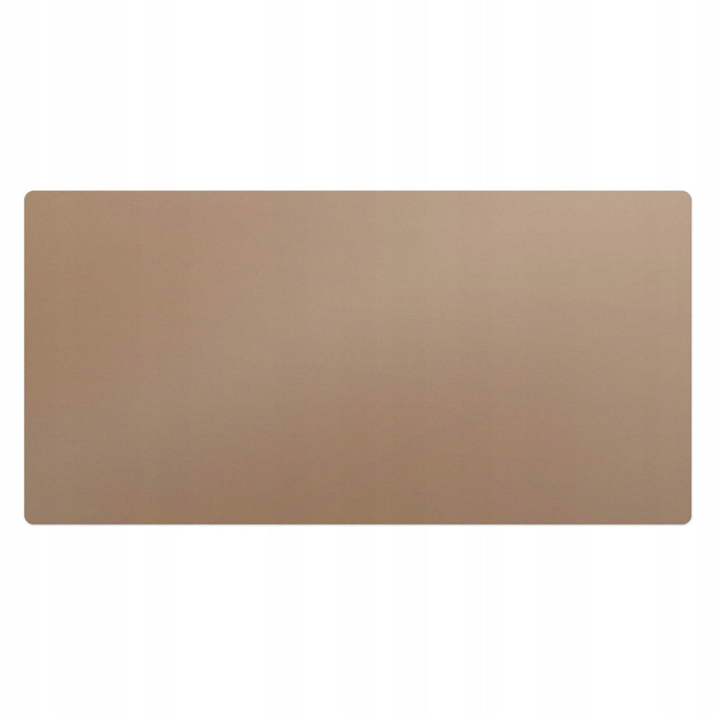 CRELANDO Mouse and Keyboard Pad 60x35cm - Brown/Light Beige
