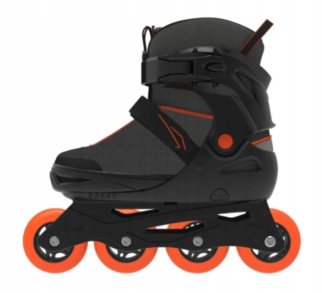 CRIVIT Children's roller skates black with orange size 37-41