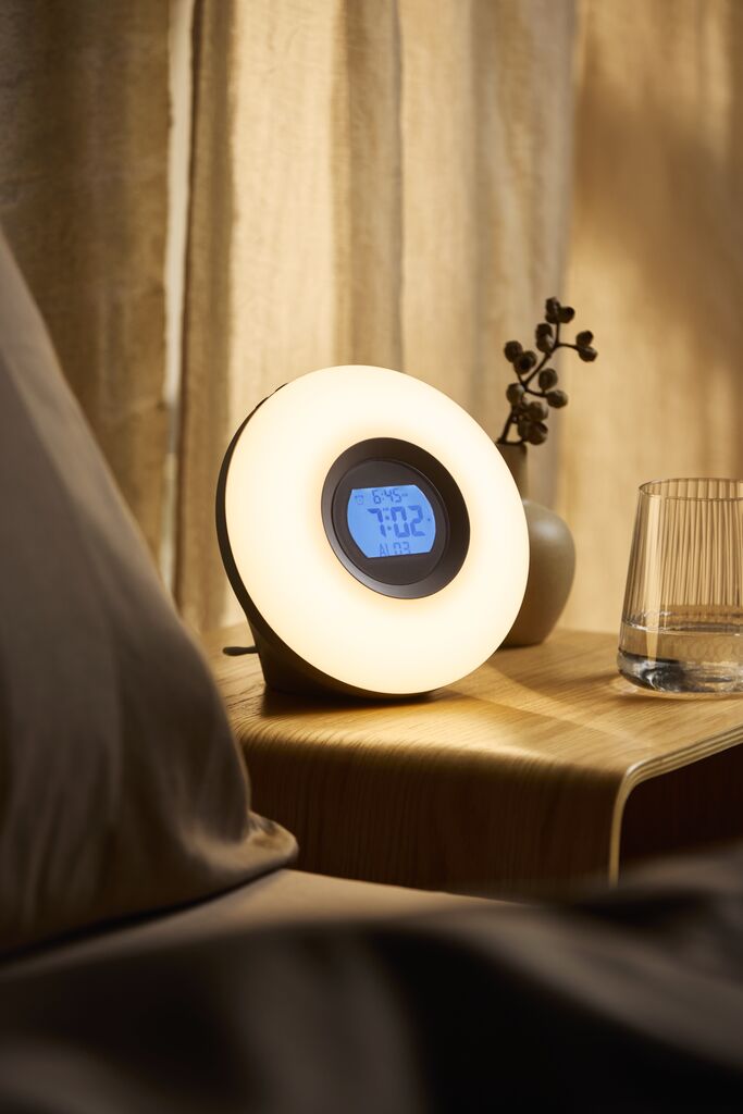 AURIOL Sunrise Alarm Clock (7 alarm sounds to choose from)