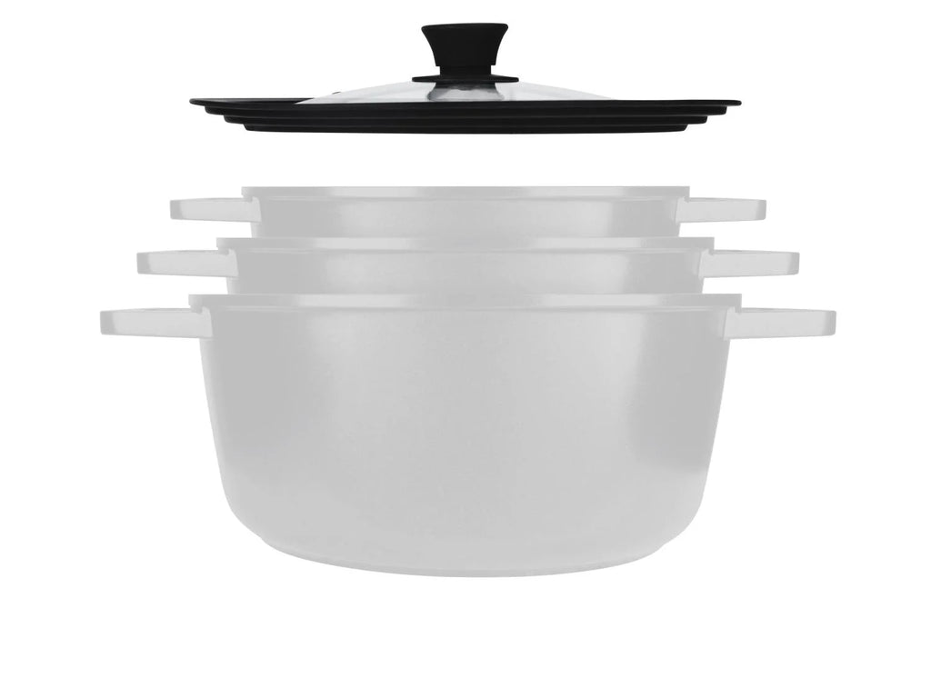 SILVERCREST® Universal lid Ø 24-28 cm (GLASS)