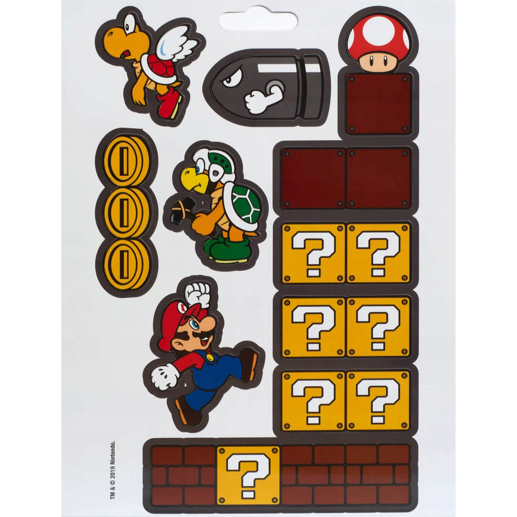 Official Nintendo Super Mario™ Magnet Set Mushroom Kingdom Set