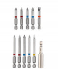 PARKSIDE Bit Set 11 pcs Bit Set 50mm/75mm in Case