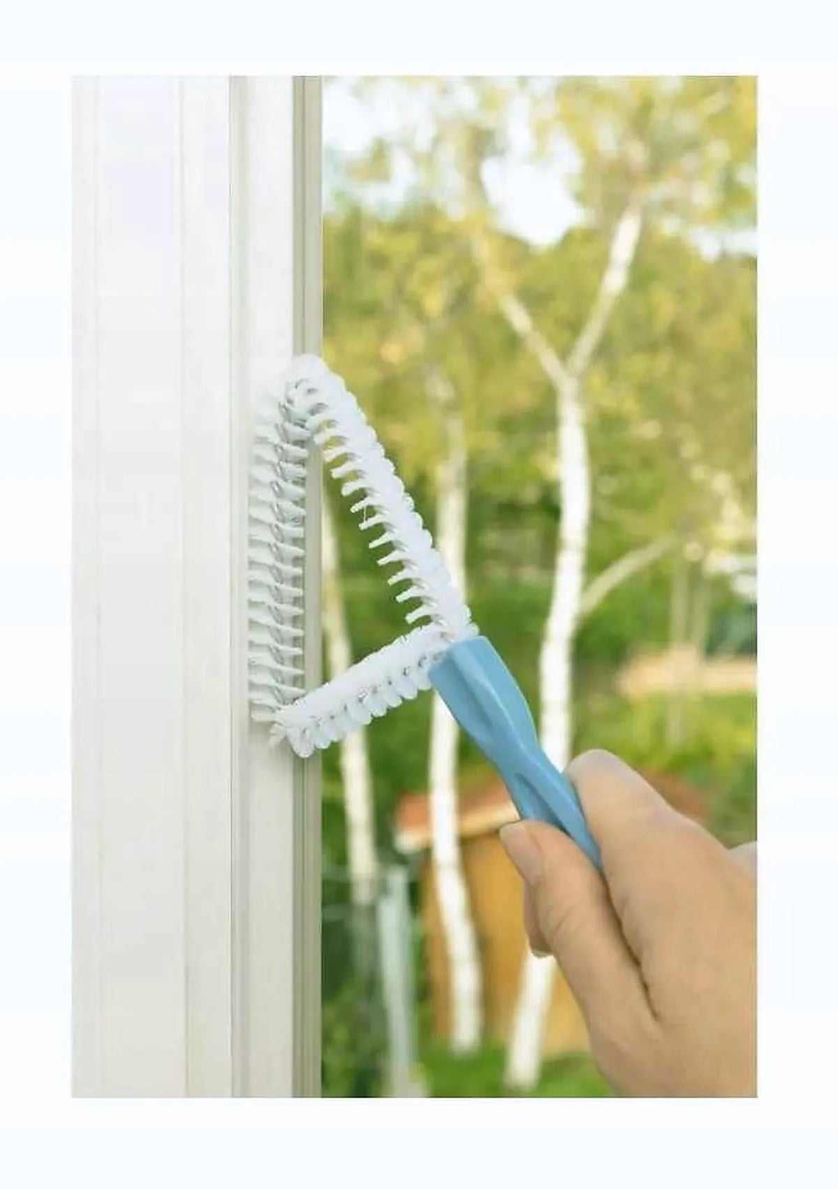 AQUAPUR Triangular Brush for Cleaning Grouts and Joints