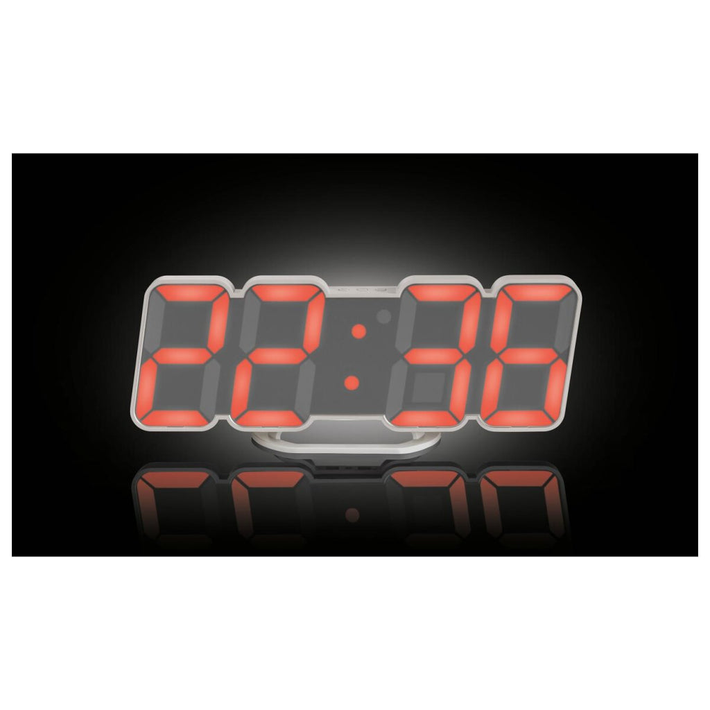 AURIOL® LED wall and table alarm clock with remote control
