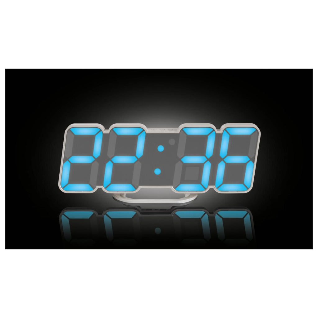 AURIOL® LED wall and table alarm clock with remote control