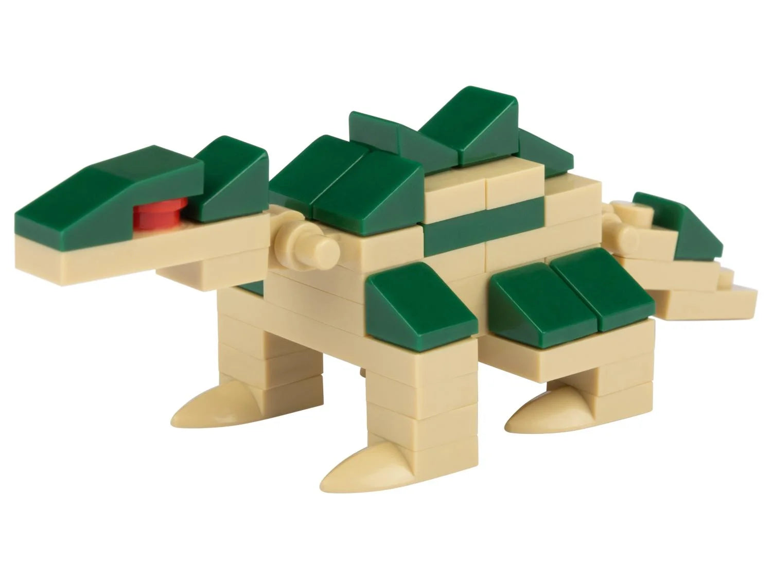 PLAYTIVE® Clippysaurier in egg, 250 pieces