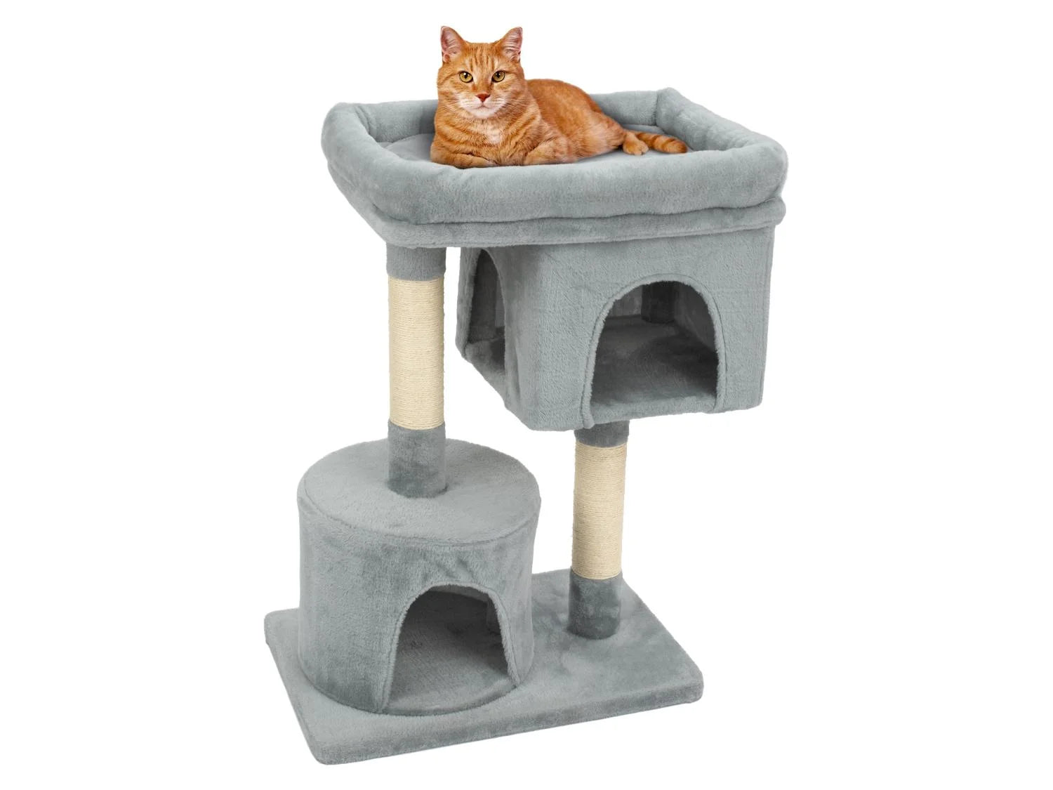 ZOOFARI® Premium Cat Tree (3 levels to play, climb and rest)
