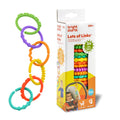 Bright Starts Lots of Links Rings Toys for Stroller or Carrier Seat