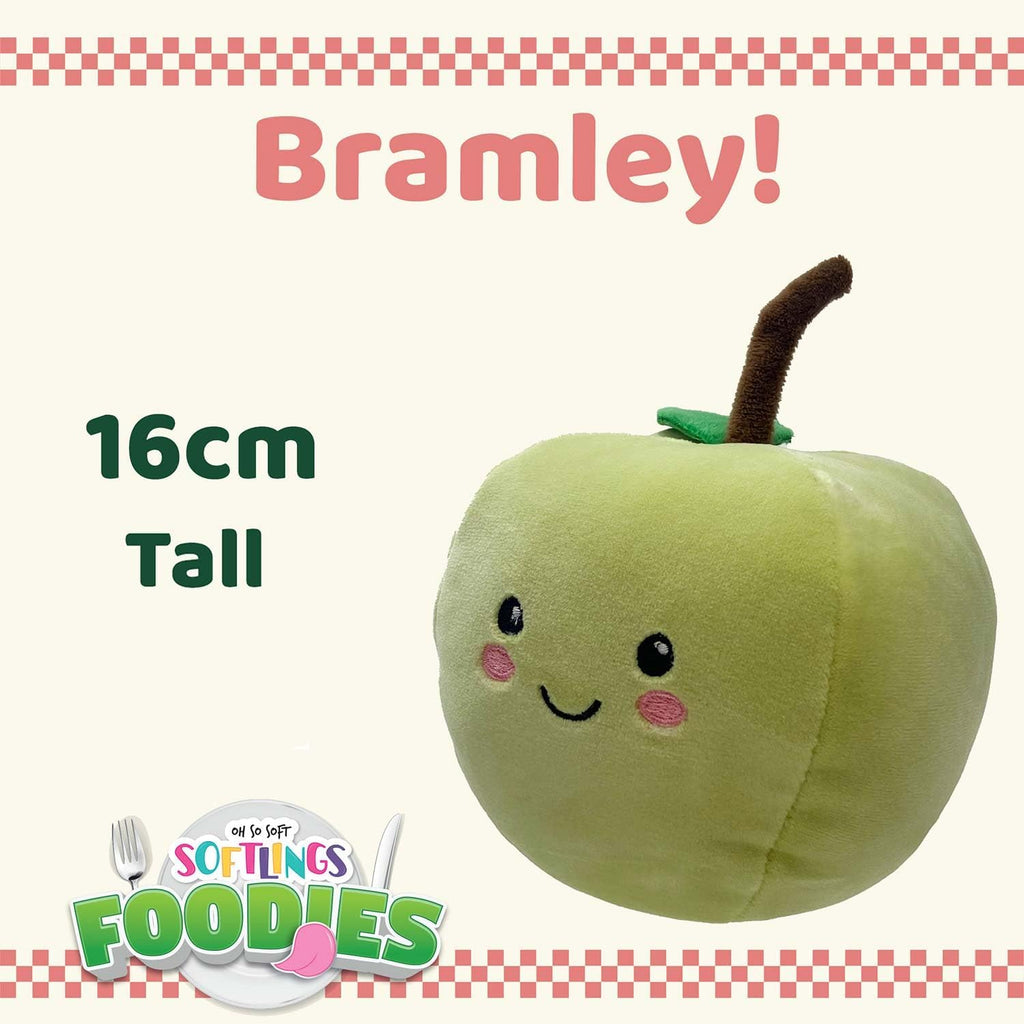Softlings Foodies Bramley The Apple Plush Toy