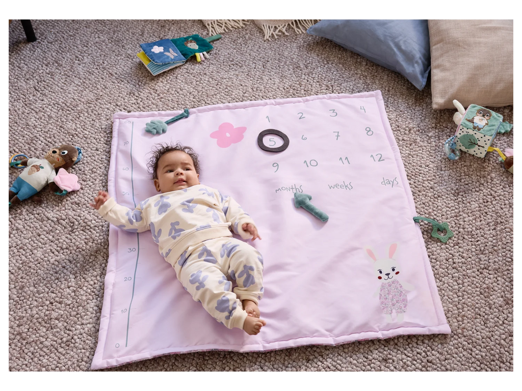 LUPILU Plush Soft Activity Cube stroller charm