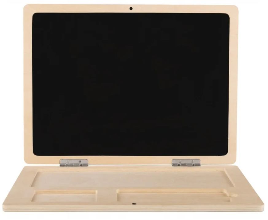 Lupilu Wooden Laptop 84 Pieces with Letters and Numbers for Learning to Write