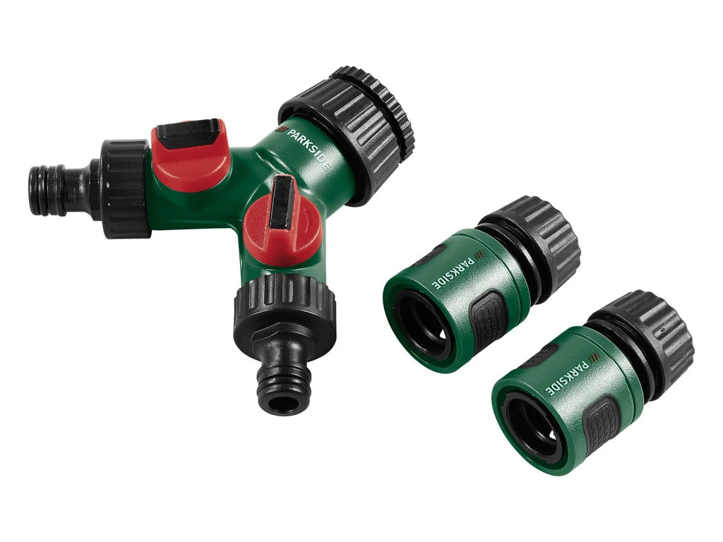 PARKSIDE® Garden 2-way valve with 2 hose connectors