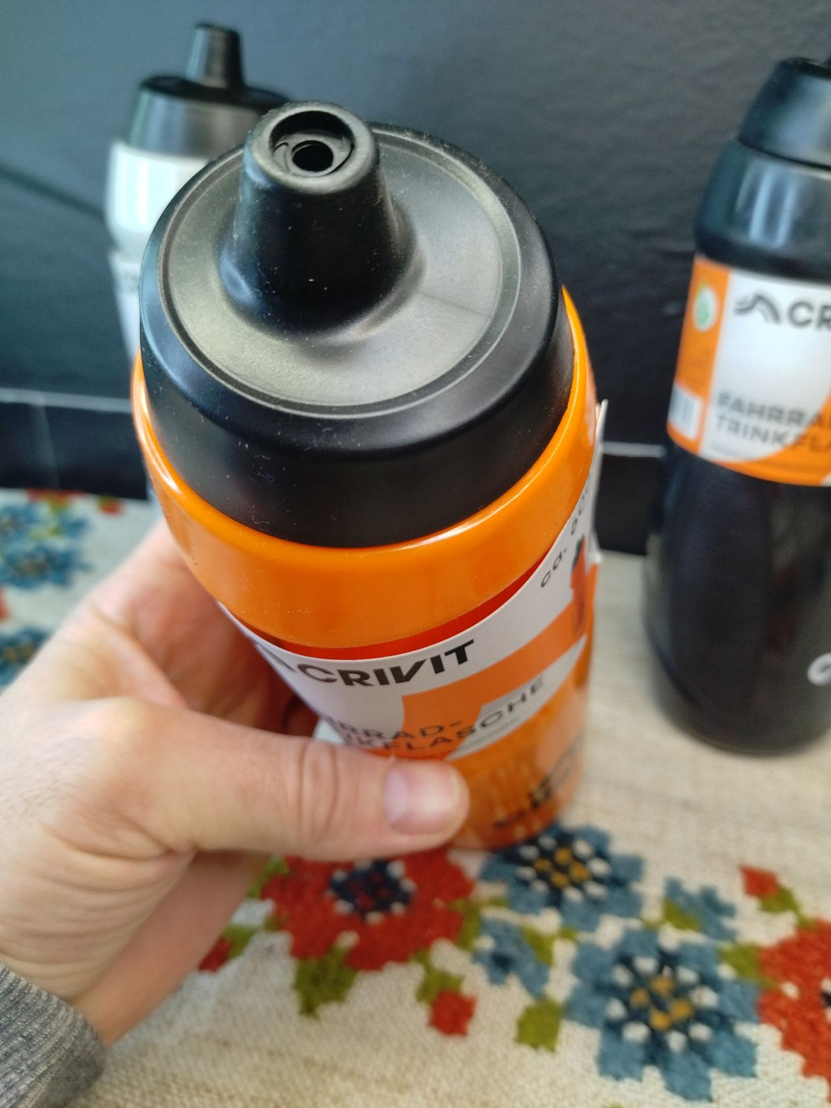 CRIVIT 600 ml Water bottle - Orange