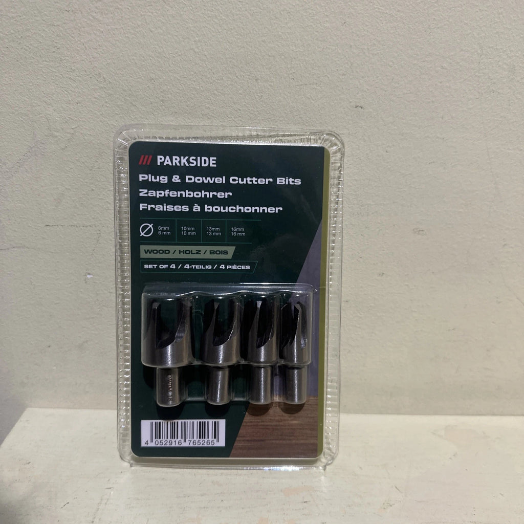 PARKSIDE® Special Drill Bit Set (Wooden Dowel/Pivot Drill Bit) - diameter 6/10/13/16