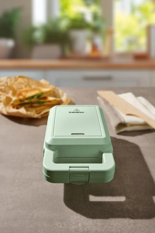 SilverCrest Sandwich Maker SDSWM 600 A1 Green 600 W