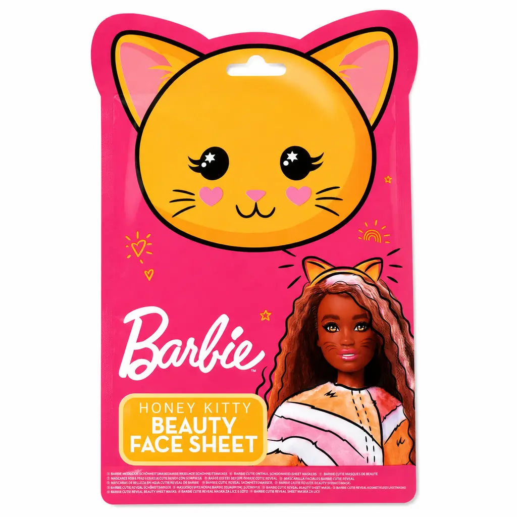 Barbie Mattel Honey Kitty Beauty Face Mask Sheet 25ml