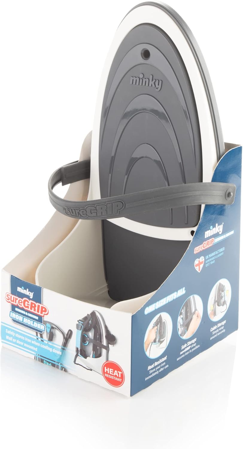 Minky Sure Grip Iron Holder With Strong And Secure Strip
