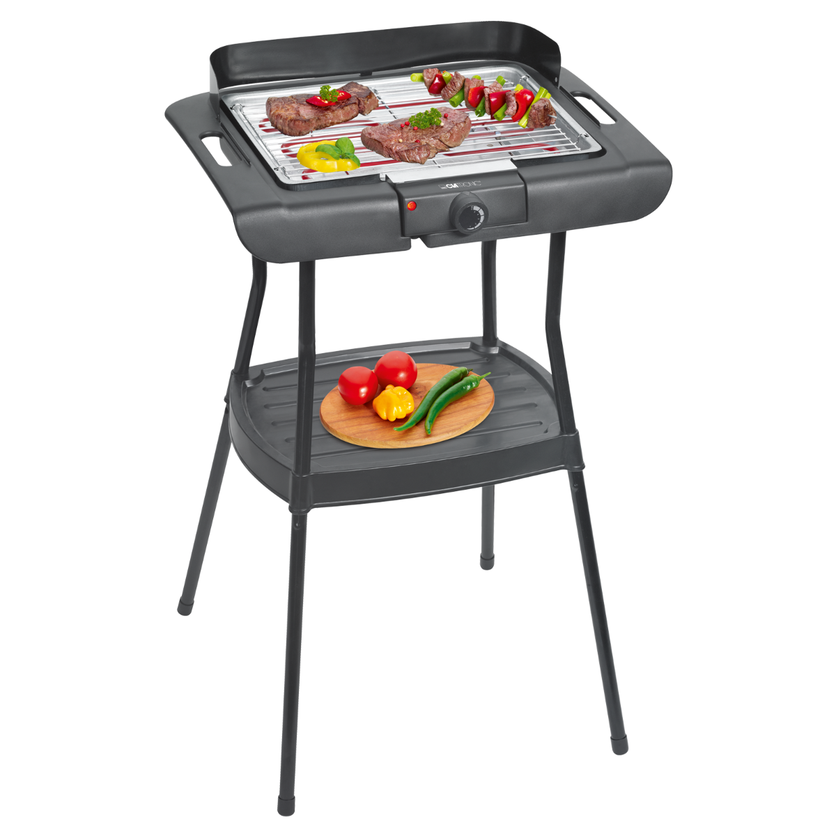 Clatronic Barbecue standing grill BQS 3508 black
