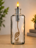 LIVARNO LED Bottle Wick with Flickering Flame & 6-Hour Timer
