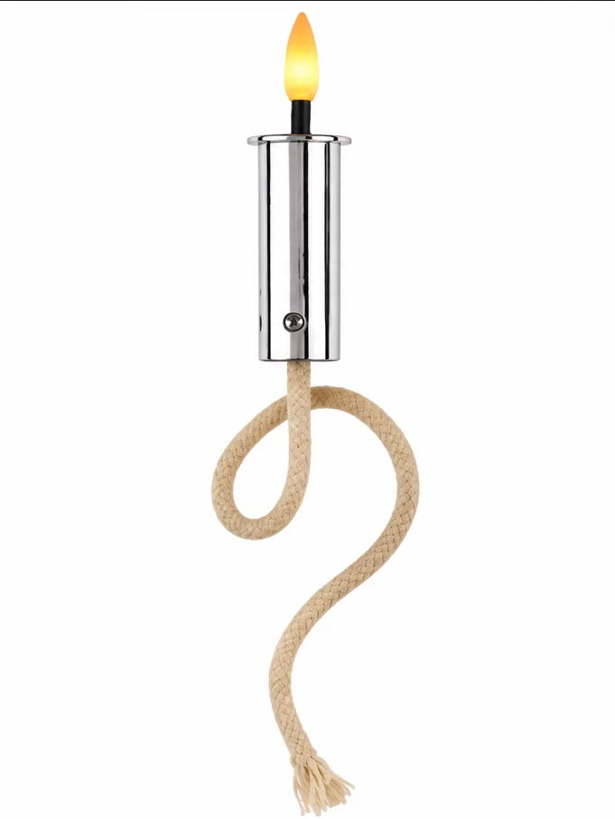 LIVARNO LED Bottle Wick with Flickering Flame & 6-Hour Timer