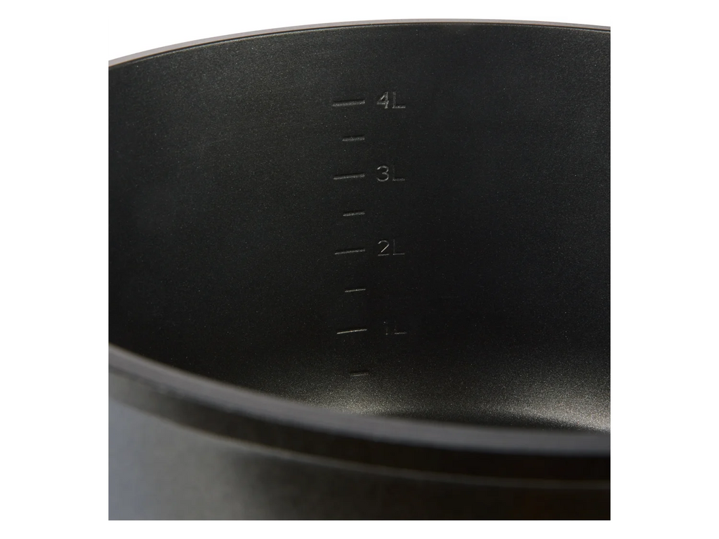 SILVERCREST® Cast aluminum saucepan, Ø 24 cm - BLACK
