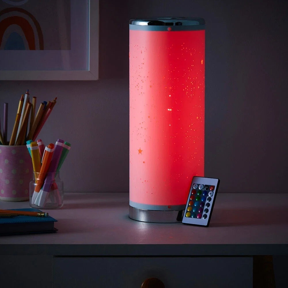 Livarno Home LED Starry Sky Table Lamp with RGB Remote Control