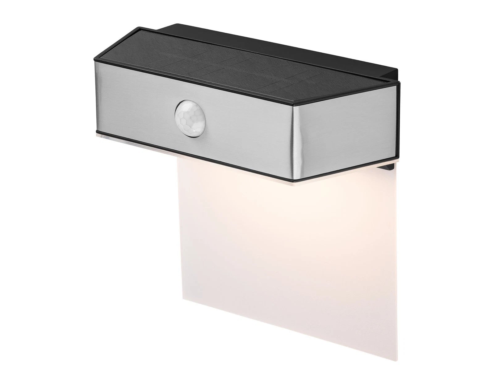 Livarno home outdoor solar light, rectangular house number