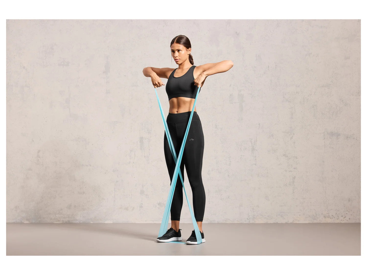 CRIVIT Fitness belt set, 4 pieces