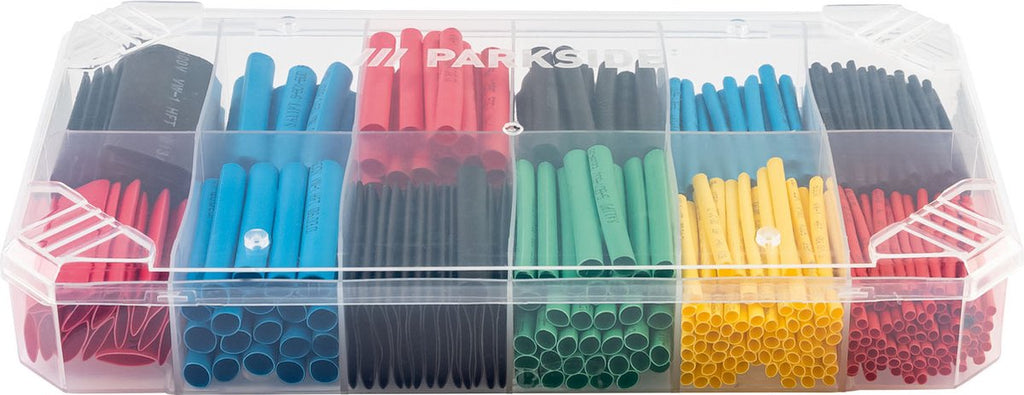 Parkside 450-piece heat shrink kit - 12 sizes