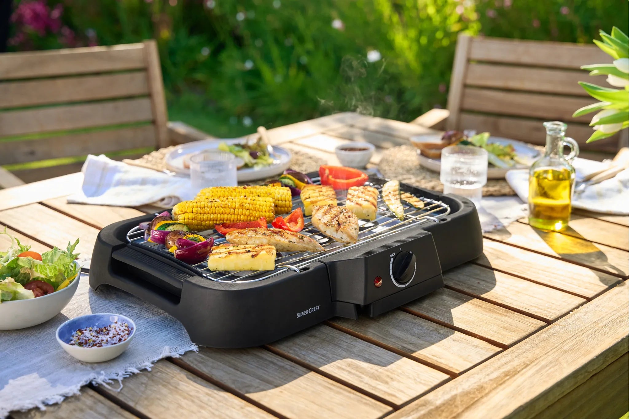 SILVERCREST KITCHEN TOOLS electric table grill, 2000 W
