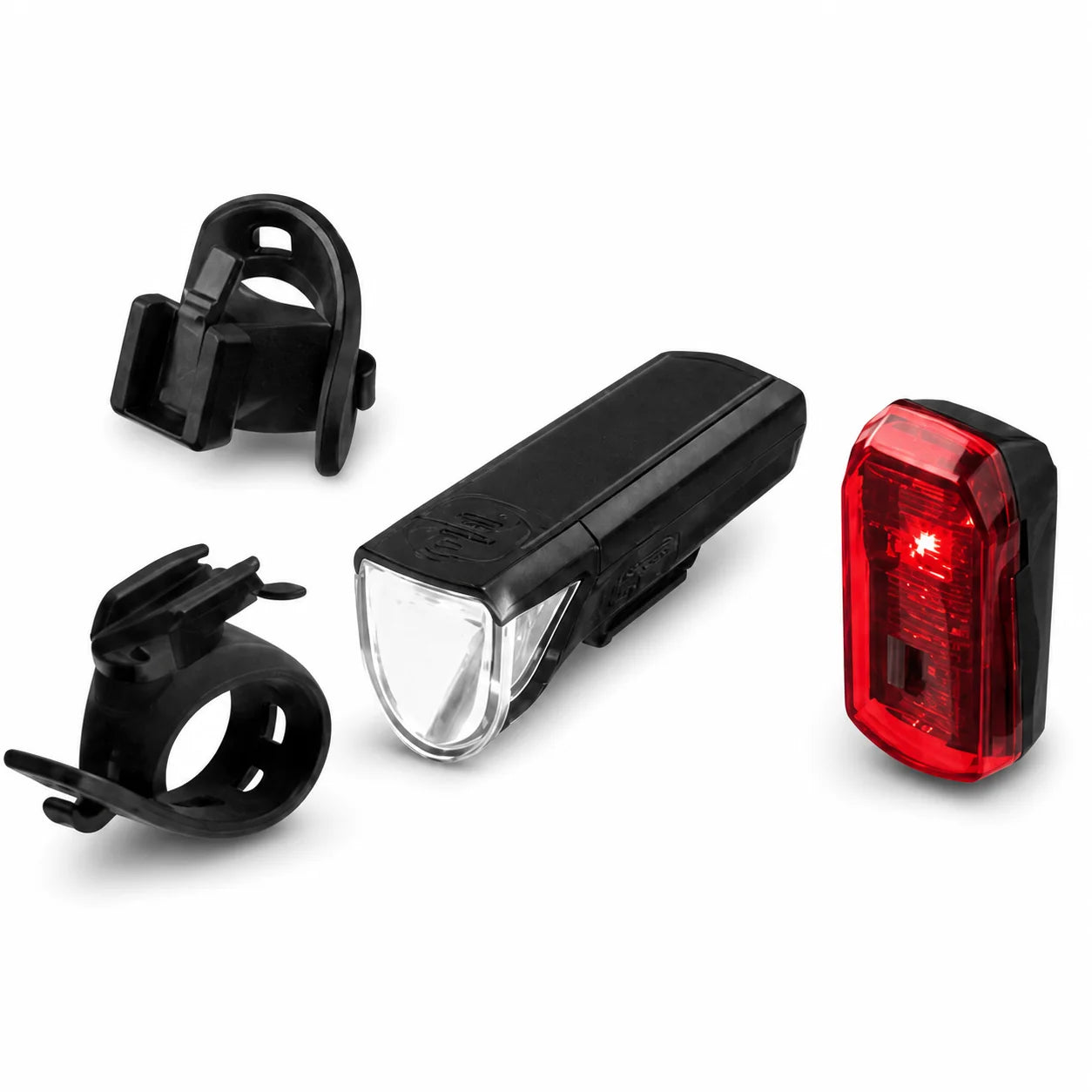 Crivit LED bike lighting kit - Batteries Included (not rechargeable)