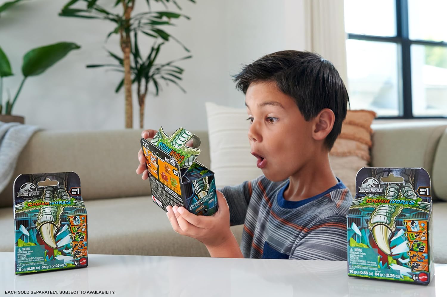 Mattel Jurassic World Crushivores Dilophosaurus HVB29 / HVB32