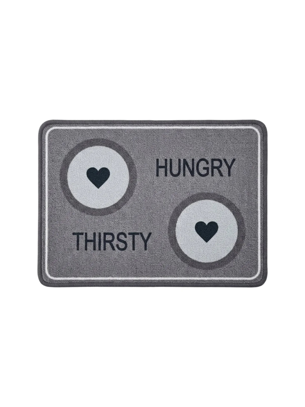 Mighty Paws Food Mat – Hungry/Thirsty 40x57cm