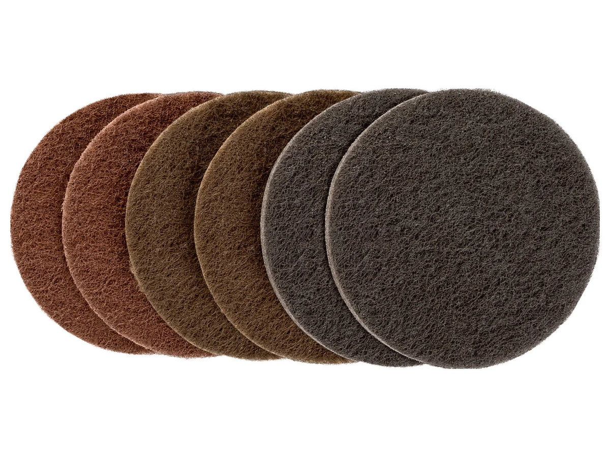 PARKSIDE® set of non-woven sanding discs (6 pieces)