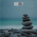Cien Beauty Personal Care Glass Scale (max 180 kg) - with motif design