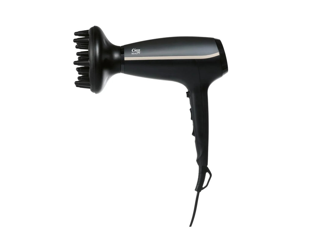 Cien BEAUTY Ionic Hair Dryer, with 3 heat settings - Black — image 2
