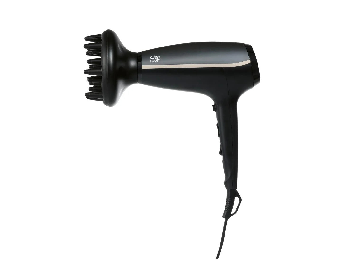 Cien BEAUTY Ionic Hair Dryer, with 3 heat settings - Black — image 2