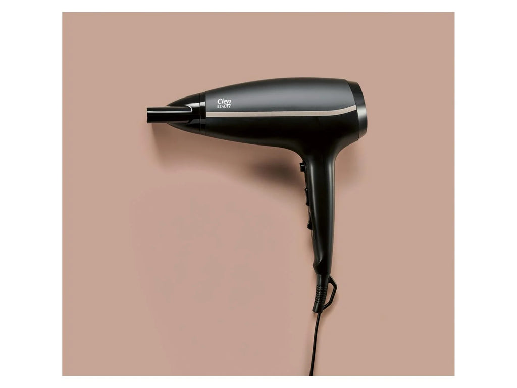 Cien BEAUTY Ionic Hair Dryer, with 3 heat settings - Black — image 3