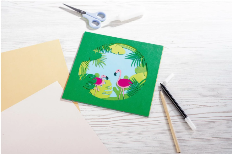 Crelando Colored Paper Pad 25 Colors 50 Sheets 24x34 cm — image 2