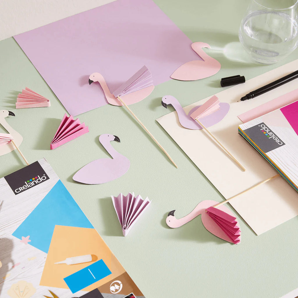 Crelando Colored Paper Pad 25 Colors 50 Sheets 24x34 cm — image 4