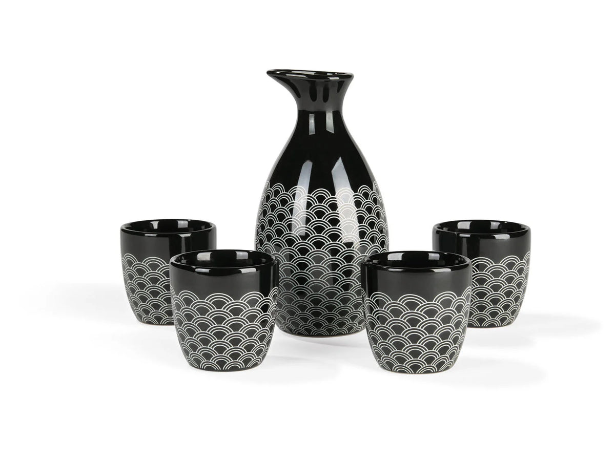 ERNESTO® Sake set (1 carafe and 4 glasses)
