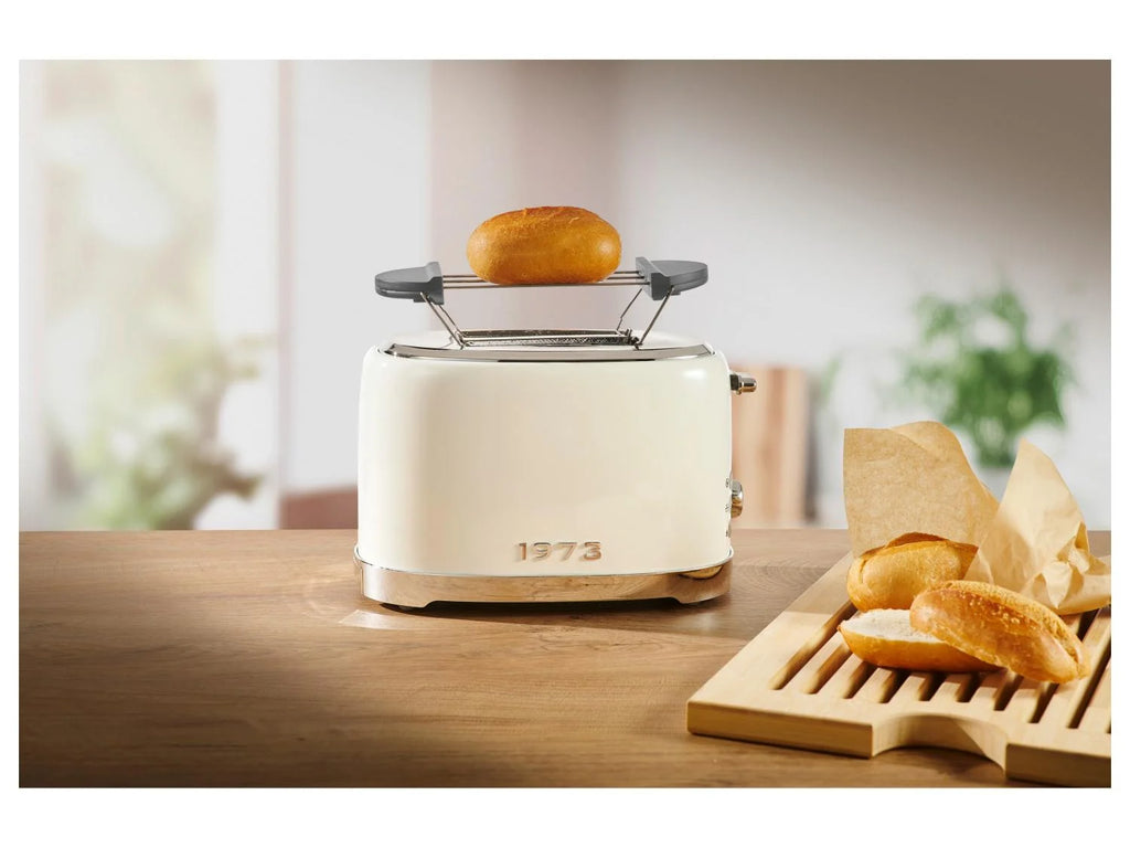 SilverCrest Retro Design beige toaster 980 W