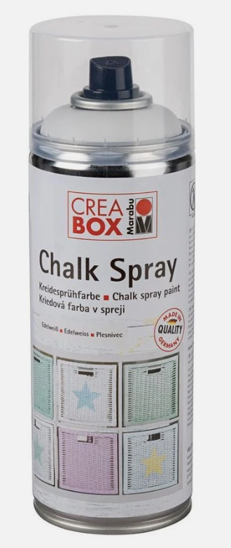 Chalk spray paint Crea Box Marabu 400 ml - White