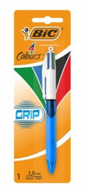 BIC multicolor automatic ballpoint pen 4 colors (blue)