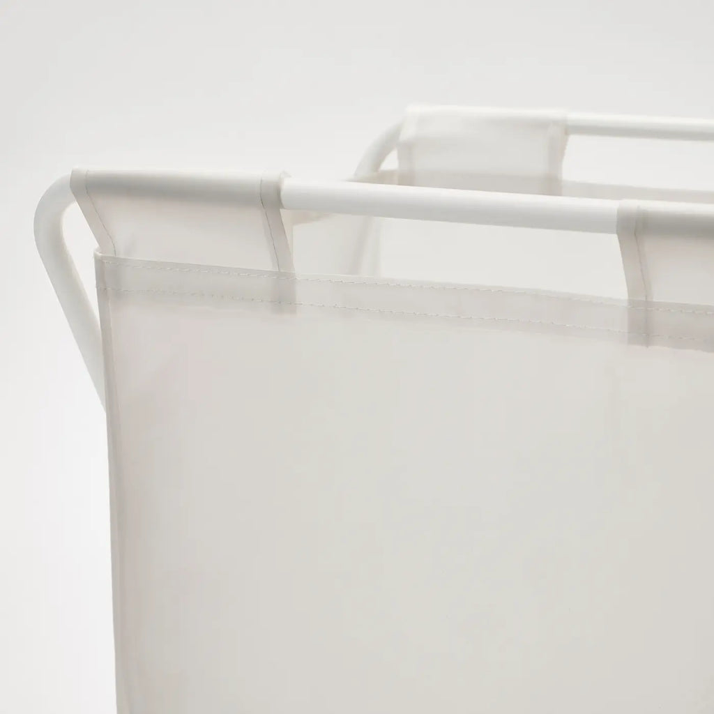 W5 laundry bag with stand, white, 50 l